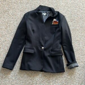 Grace & Ricci Black athleisure Blazer